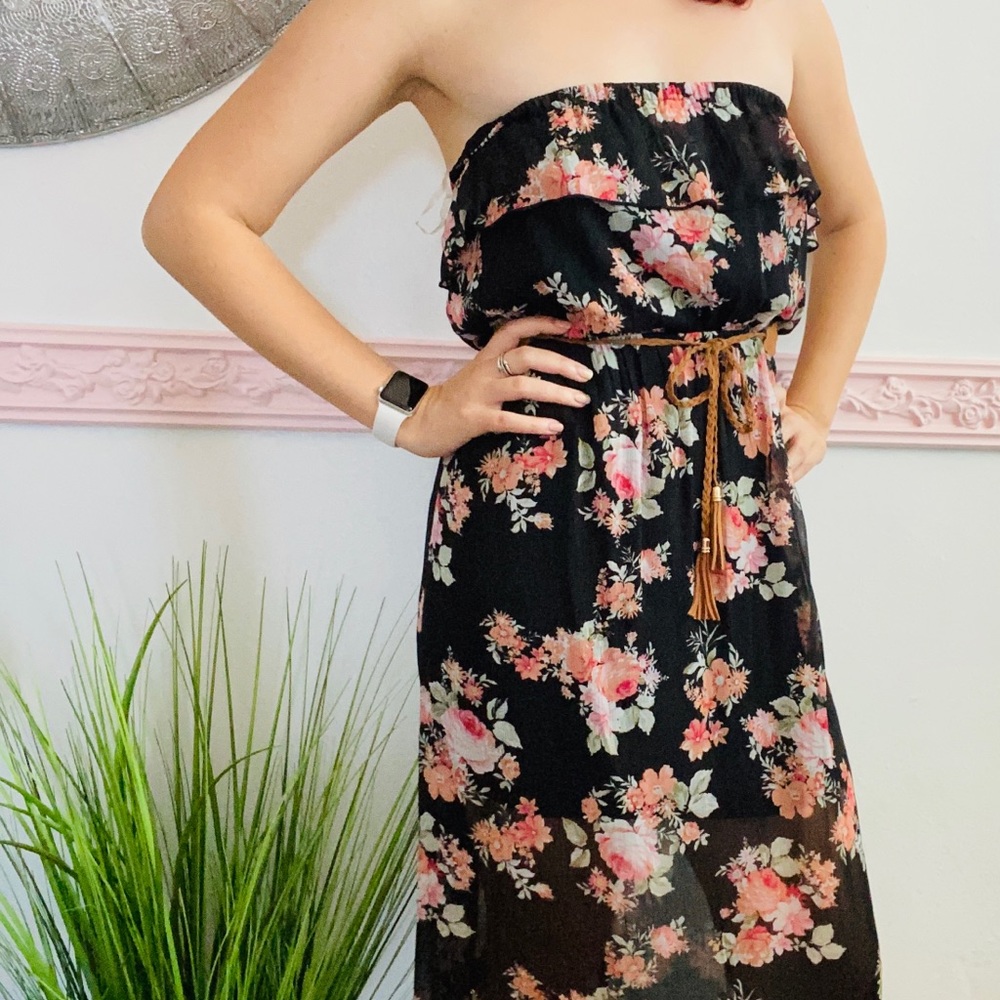 Floral Casual Long Dress